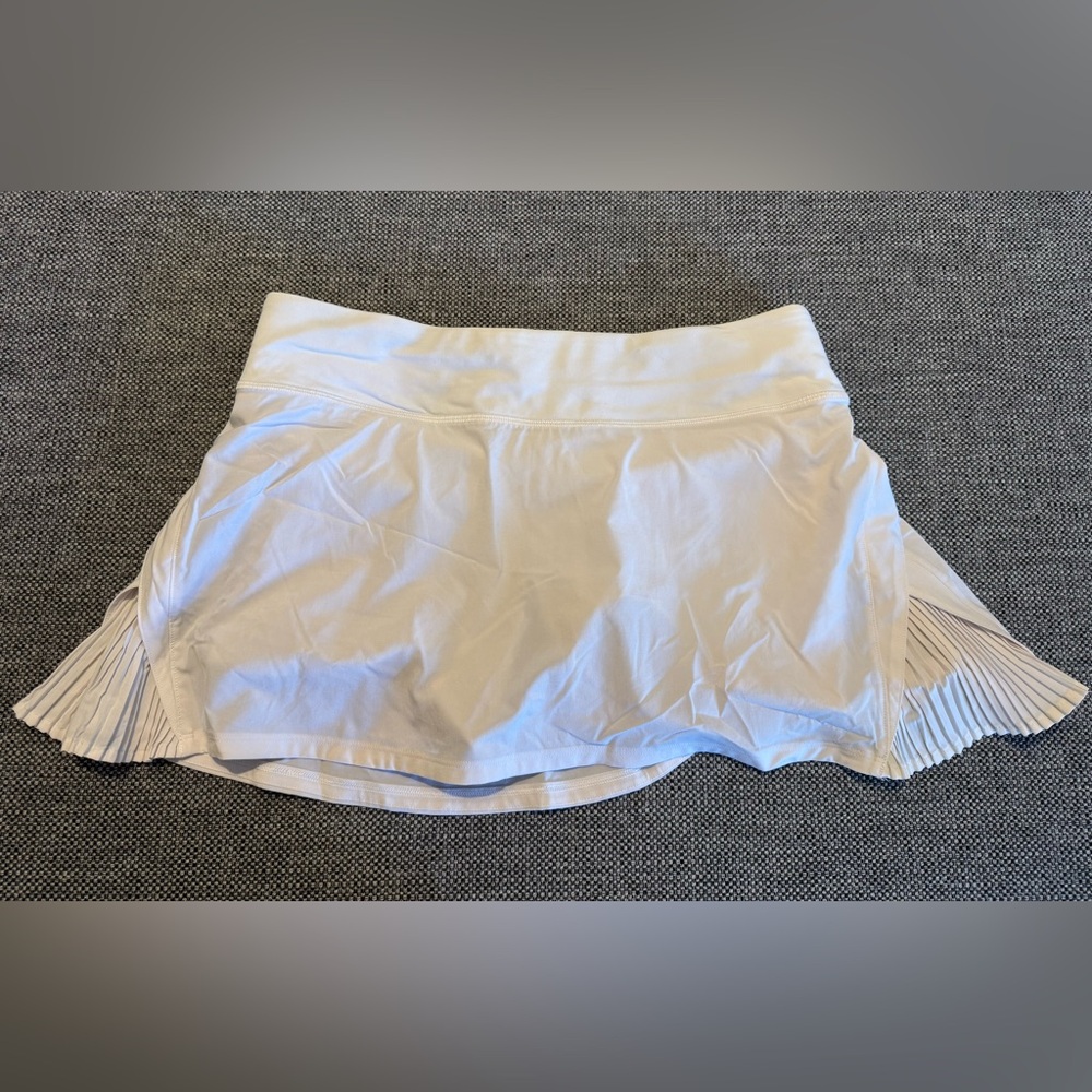 Lululemon White Tennis Skirt Golf Skirt